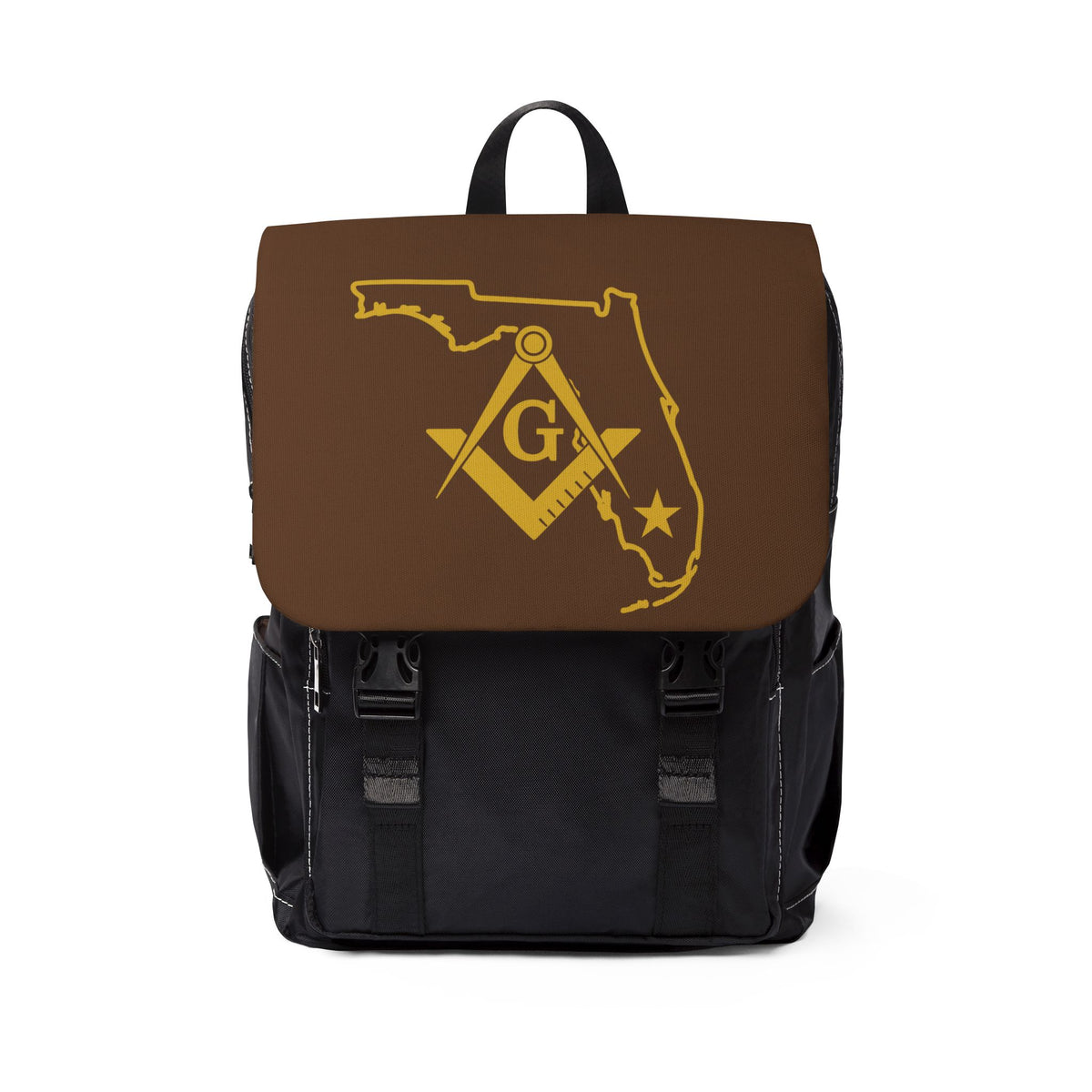 Master Mason Blue Lodge Backpack - Florida Mason With Multiple Compartments - Bricks Masons
