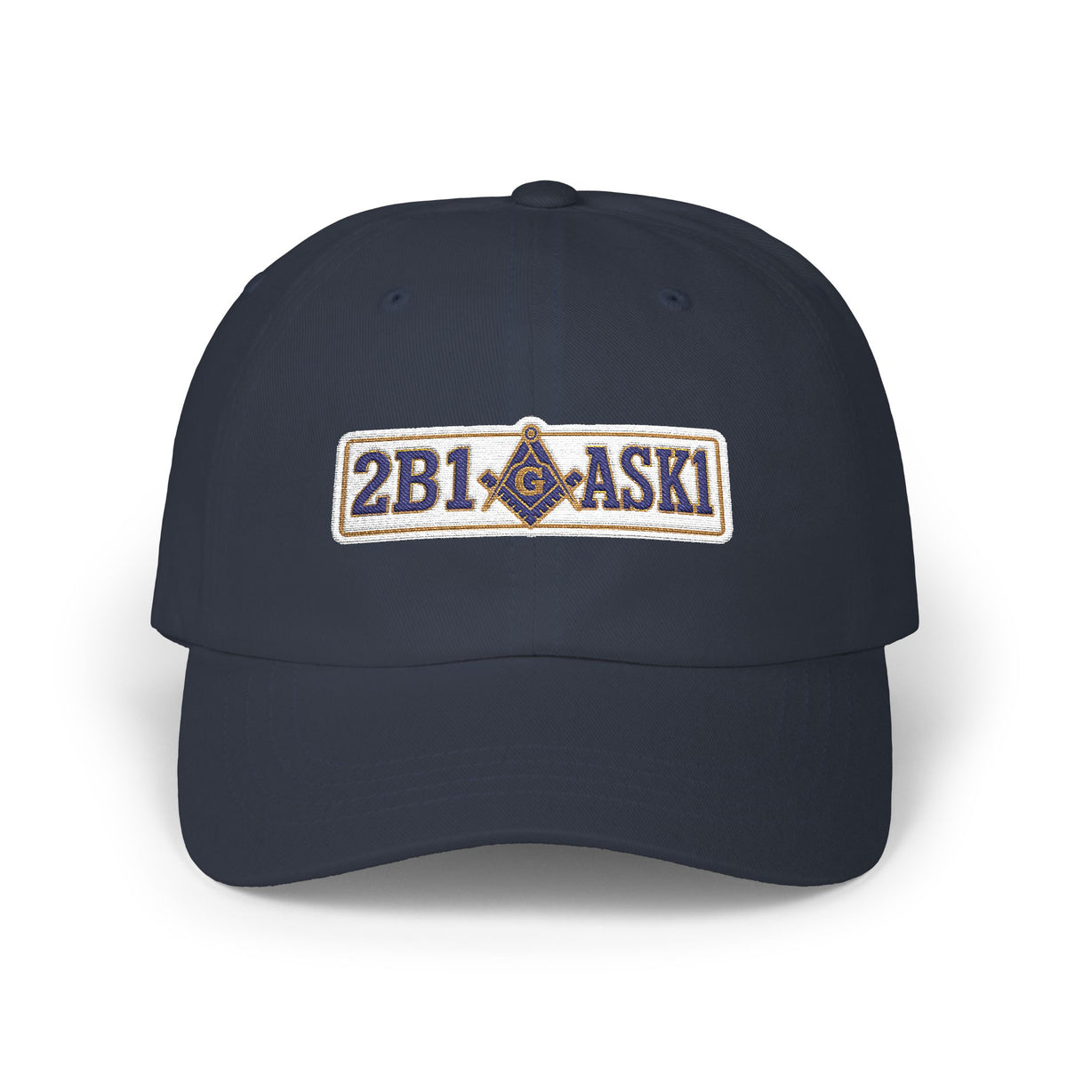 Master Mason Blue Lodge Baseball Cap - Cotton Various Colors 2B1 ASK1 - Bricks Masons