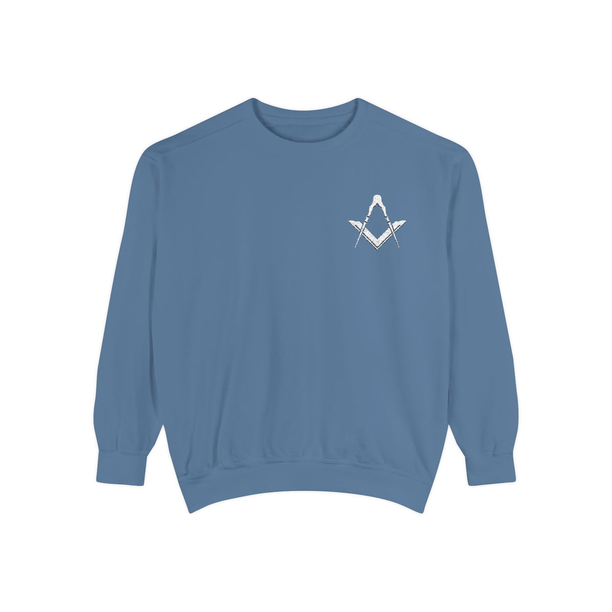 Master Mason Blue Lodge Sweatshirt - Embroidered Square & Compass - Bricks Masons