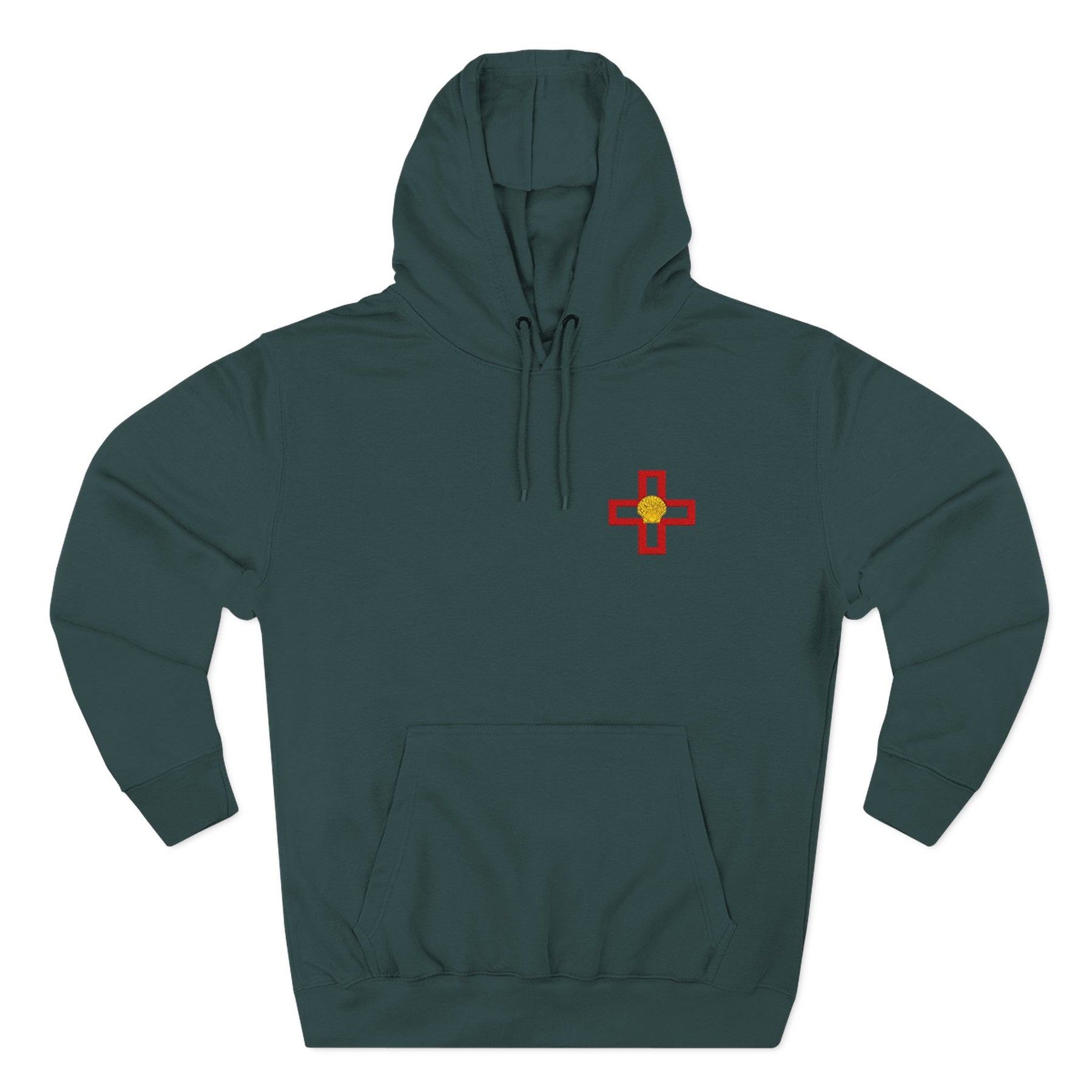 St. Thomas of Acon Hoodie - Embroidered Front Panel - Bricks Masons