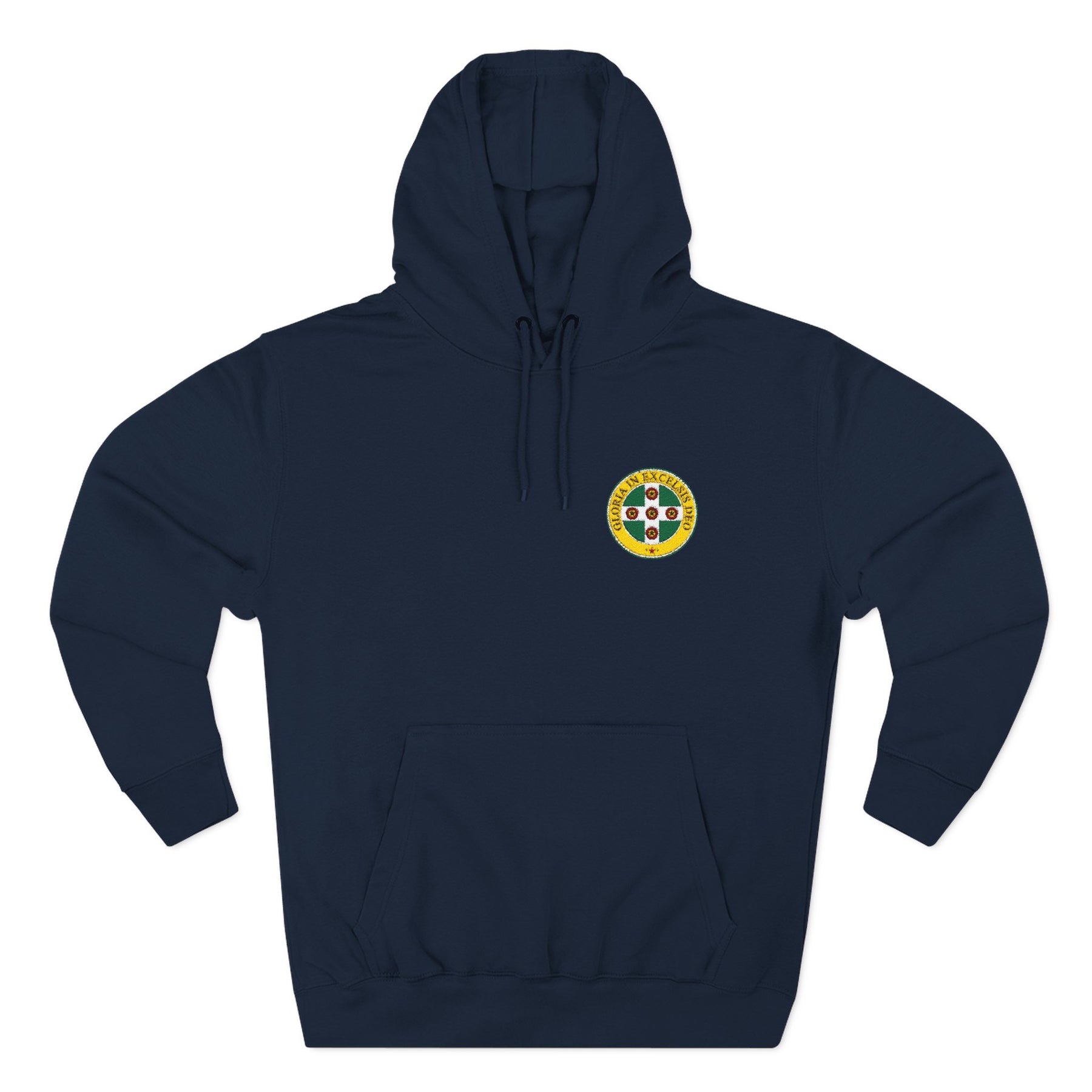 Royal Order of Scotland Hoodie - Three-Panel Fleece with Left Chest Emblem - Bricks Masons
