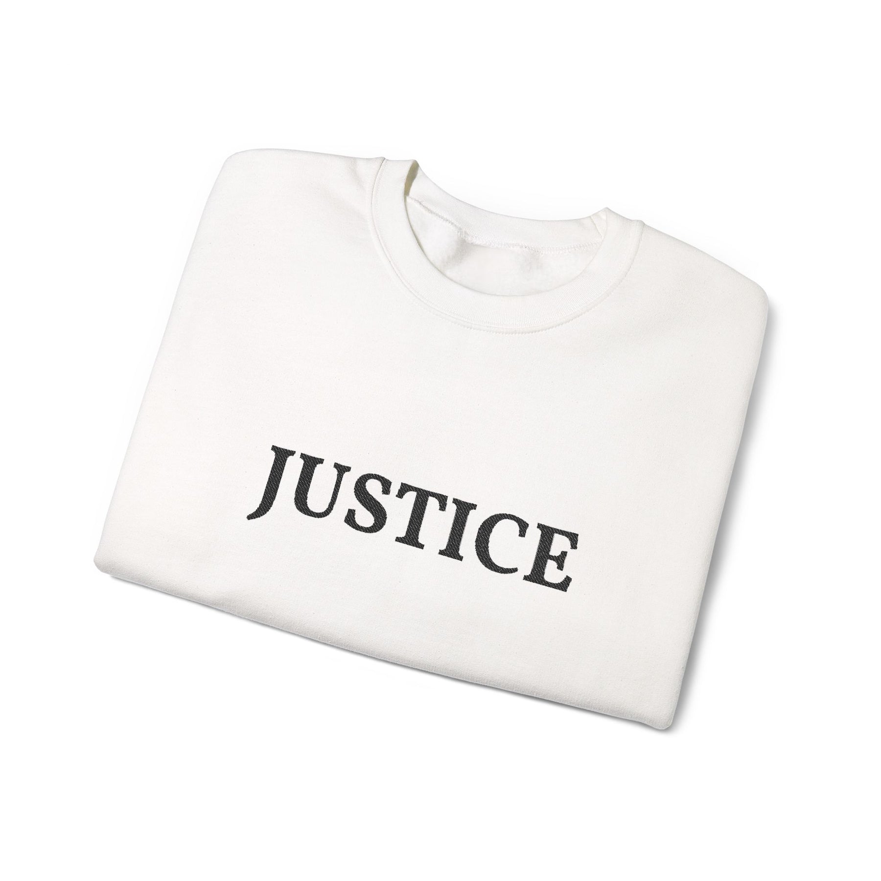 Entered Apprentice Blue Lodge Sweatshirt - Justice Front & Sleeves Embroidery - Bricks Masons