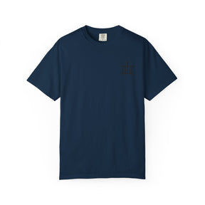 St. Lawrence the Martyr T-Shirt - Cotton Garment-Dyed Tee Various Colors - Bricks Masons