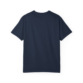 Past Master Blue Lodge T-Shirt - Garment-Dyed Square & Compass, Quadrant - Bricks Masons