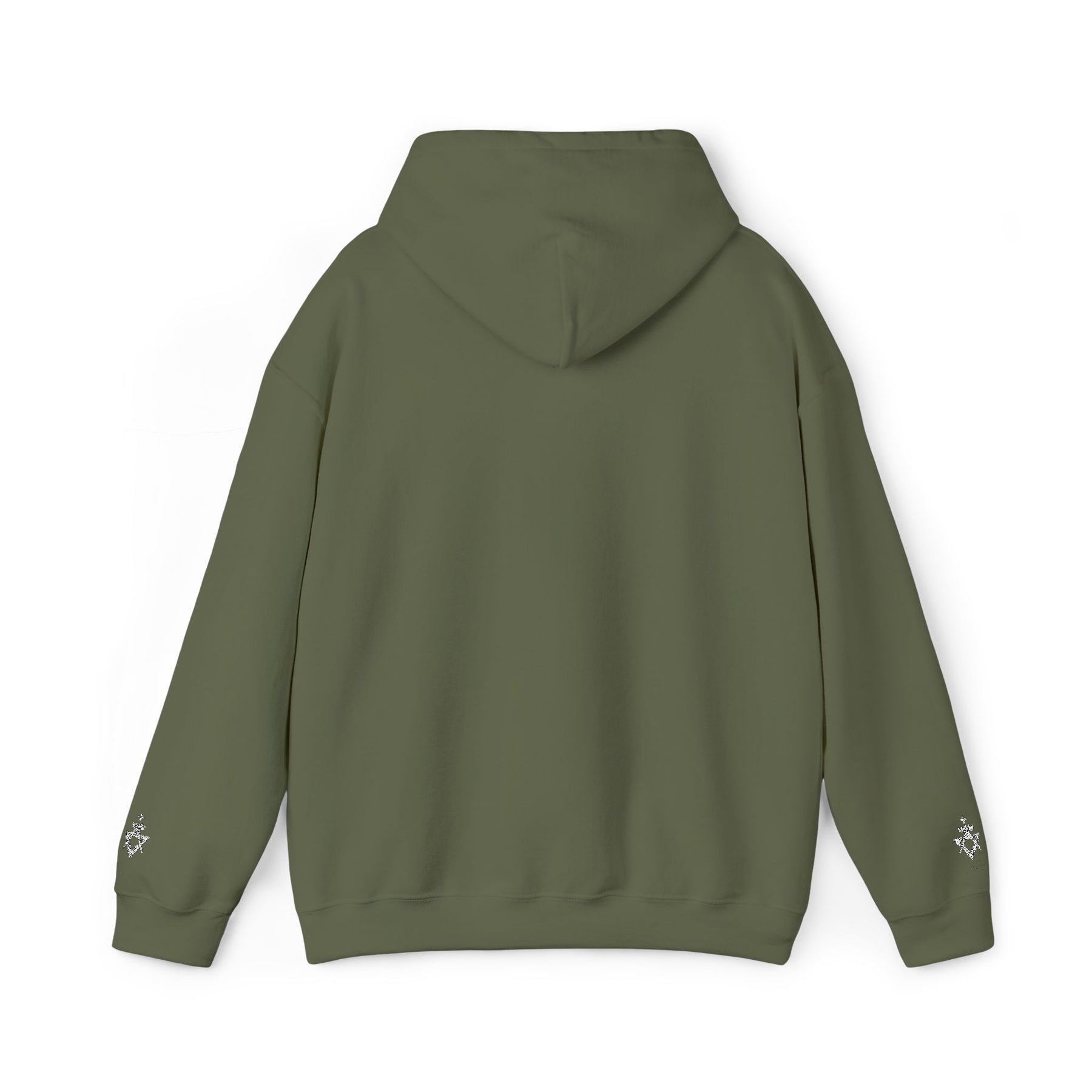 Allied Masonic Degrees Hoodie - Soft Cotton Poly Blend Embroidered Front Motif - Bricks Masons