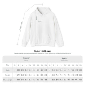 DOI Hoodie - Soft Cotton Poly Blend Front Stitch Detail - Bricks Masons