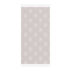 Heroines of Jericho Towel - Maroon Polyester Beach Cloth - Bricks Masons