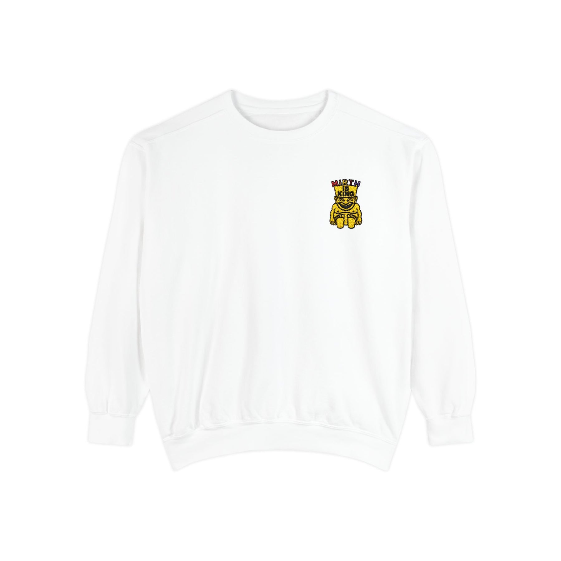 Royal Order of Jesters Sweatshirt - Embroidered Chest Symbol - Bricks Masons