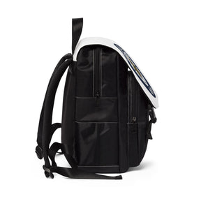 Master Mason Blue Lodge Backpack - Traveling Man Square & Compass G - Bricks Masons
