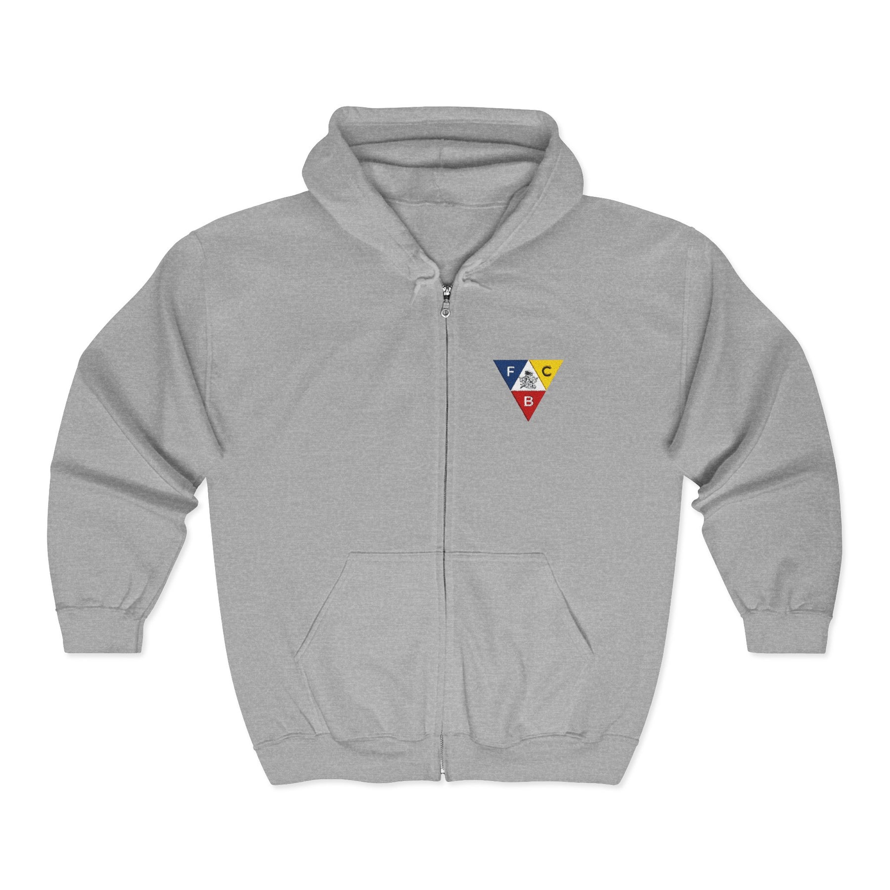 Knights of Pythias Hoodie - Zip Up Jacket Two-Side Embroidery - Bricks Masons