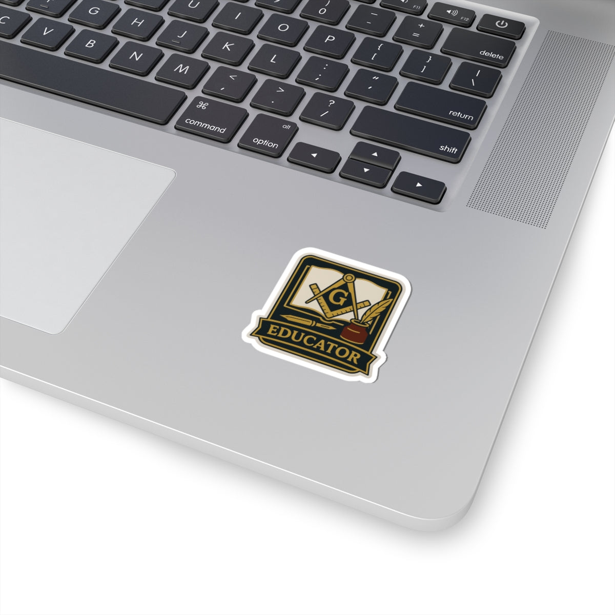 Master Mason Blue Lodge Sticker Decal - Kiss-Cut Colorful - Bricks Masons