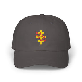 Red Branch of Eri Baseball Cap - Cotton Red & Gold Emblem Various Colors - Bricks Masons