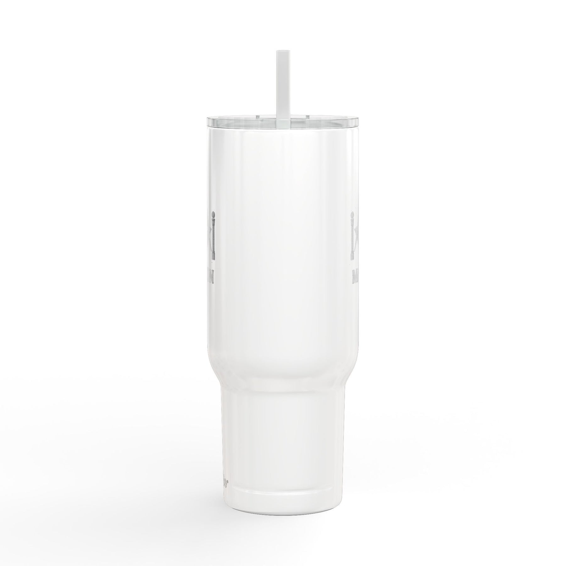 Master Mason Blue Lodge Ringneck Tumbler - Square & Compass G with Twin Pillars