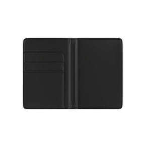 LOCOP Passport Cover - Purple PU Leather With  Inner Compartments - Bricks Masons