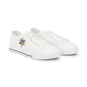 OES Sneaker - Low Top Sneaker Black & White OES Star - Bricks Masons