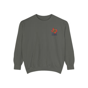 Master Mason Blue Lodge Sweatshirt - Embroidered Emblem Texas Mason - Bricks Masons