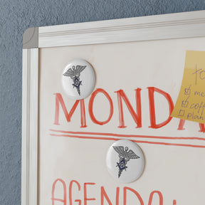 Master Mason Blue Lodge Magnet - Decorative Refrigerator - Bricks Masons