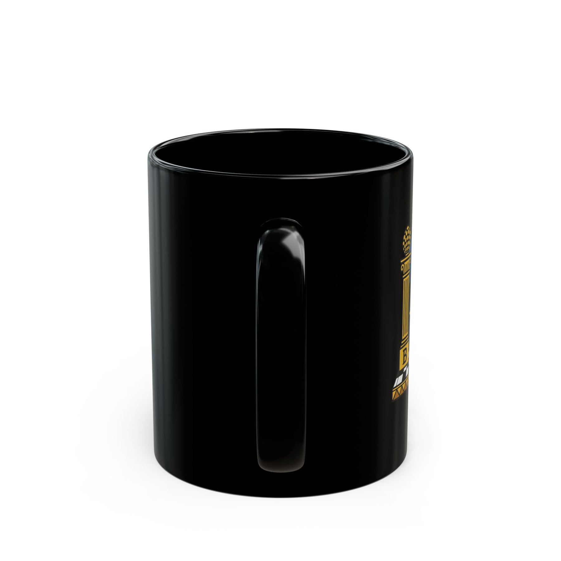 11oz Black Mug - Bricks Masons