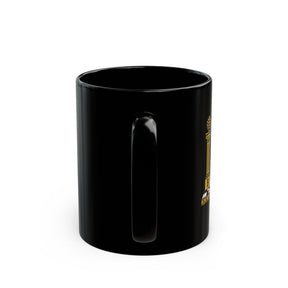 11oz Black Mug - Bricks Masons