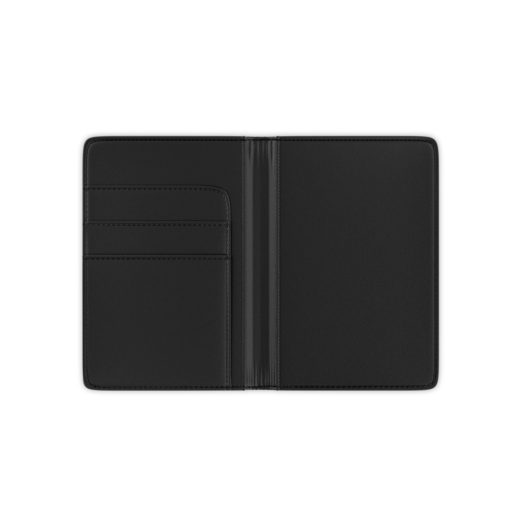 Master Mason Blue Lodge Passport Cover - Black PU Leather With Inner Compartments - Bricks Masons