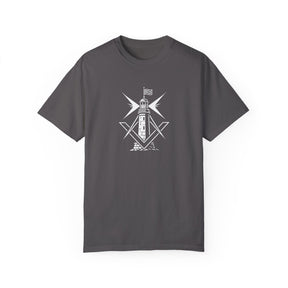 Master Mason Craft T-Shirt - United Kingdom Beacon of Brotherhood - Bricks Masons