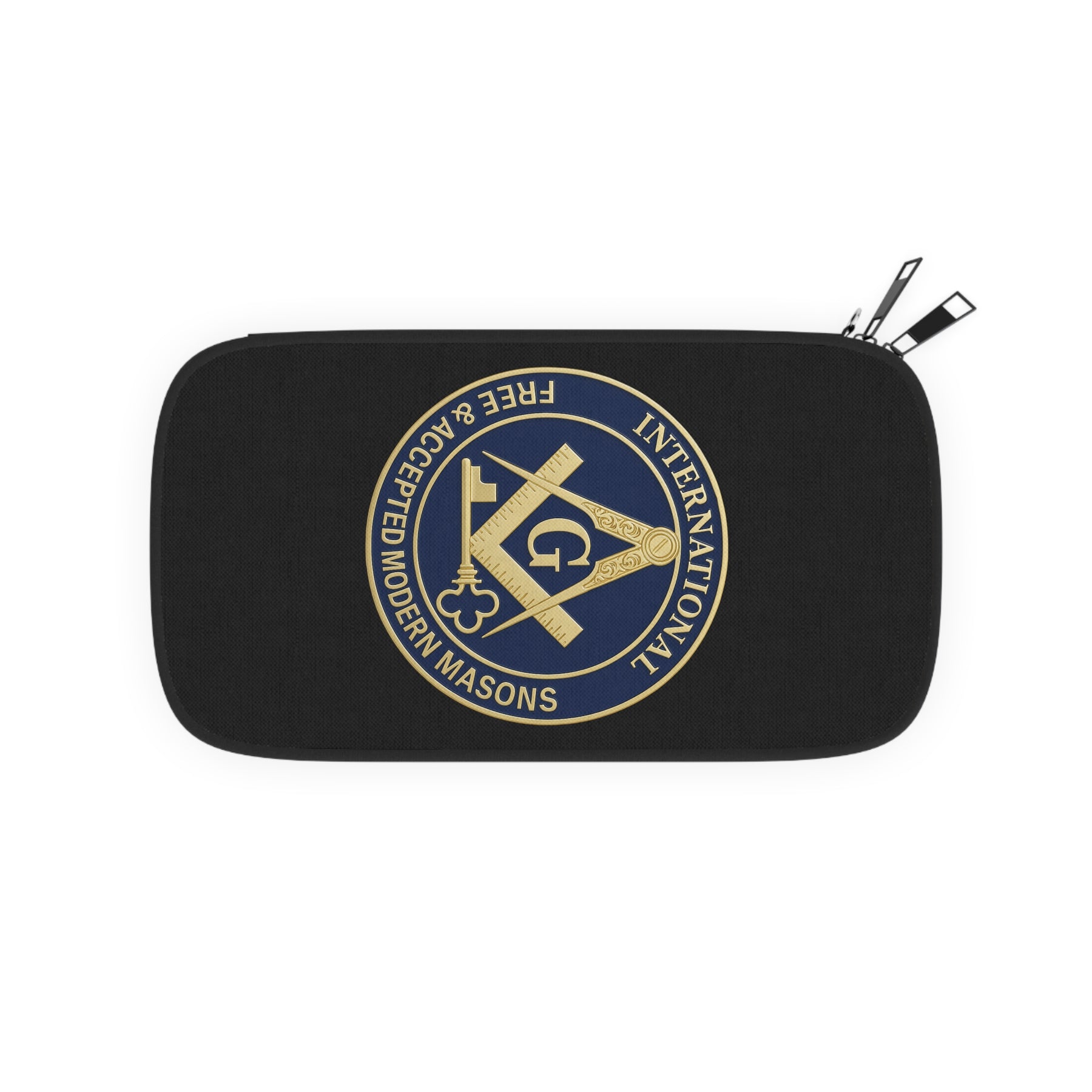 International Masons Passport Wallet - Free & Accepted Masons With Shoulder & Wrist Strap - Bricks Masons