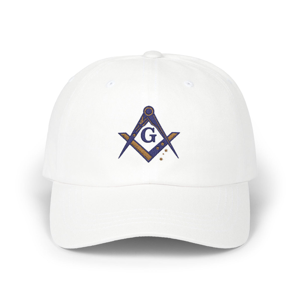 Master Mason Blue Lodge Australia Jurisdiction Baseball Cap - Australia Flag Square & Compass G - Bricks Masons