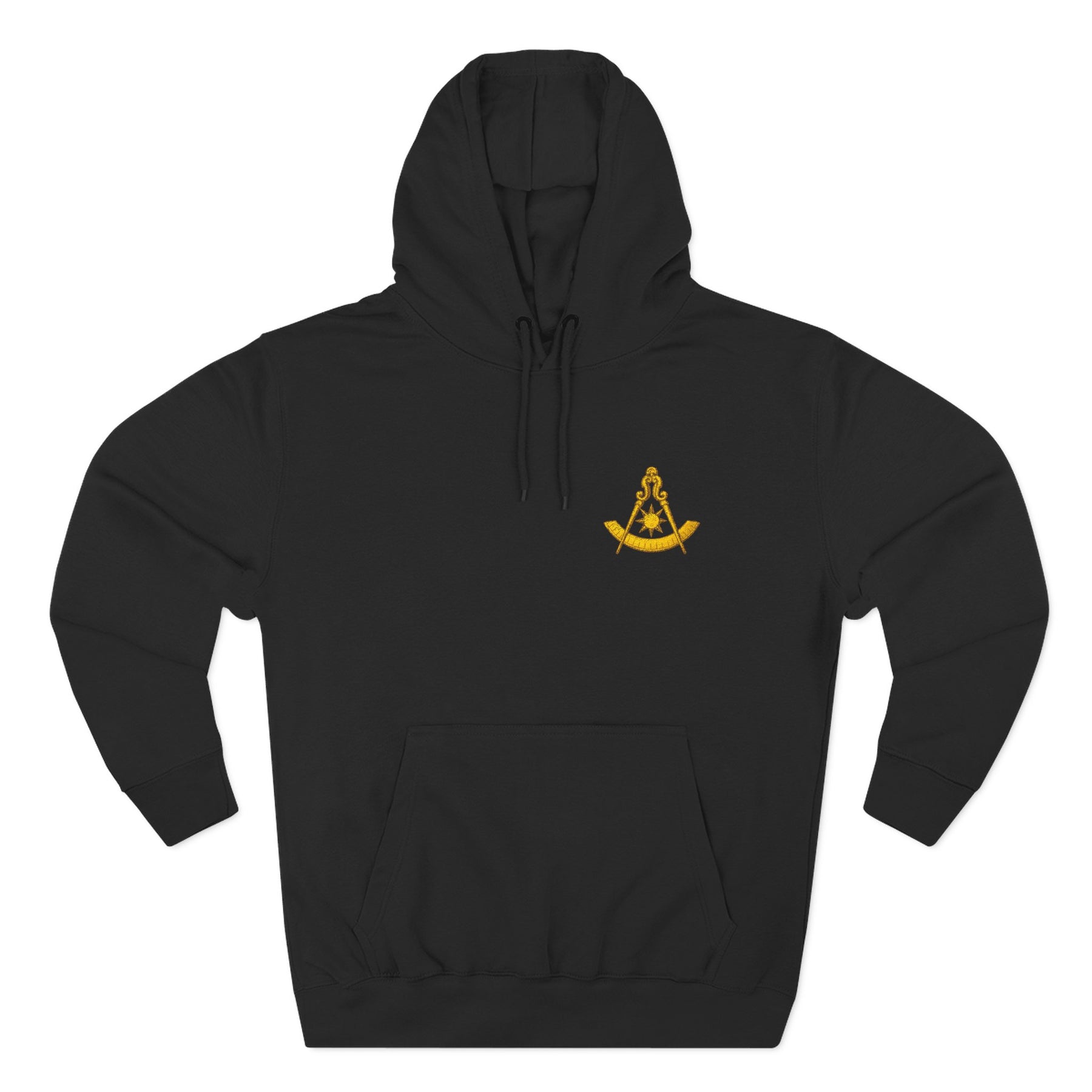 Past Master Blue Lodge Hoodie - Left Chest Embroidery - Bricks Masons