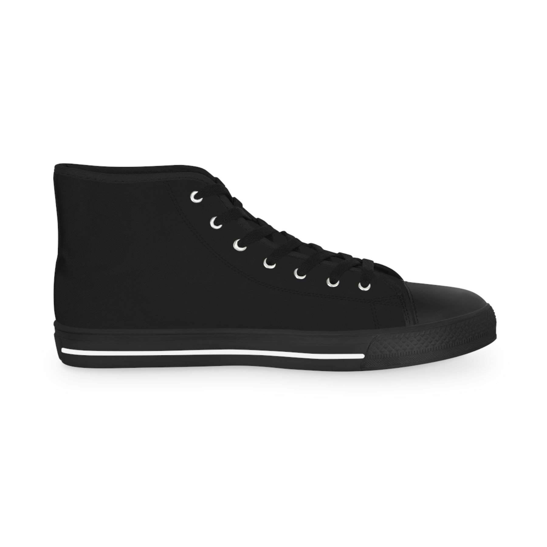 Master Mason Craft Sneaker - High Top Black & White Beacon of Brotherhood - Bricks Masons