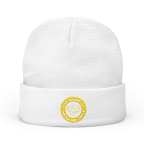 Order of the Golden Circle Beanie - Knit Embroidery Emblem - Bricks Masons