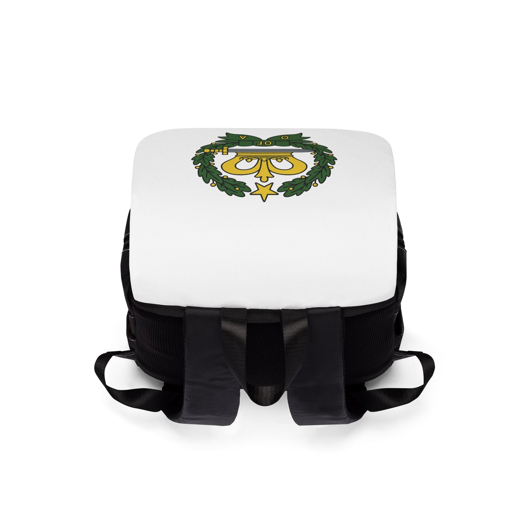 Order of the Amaranth Backpack - White With Vibrant Colors - Bricks Masons