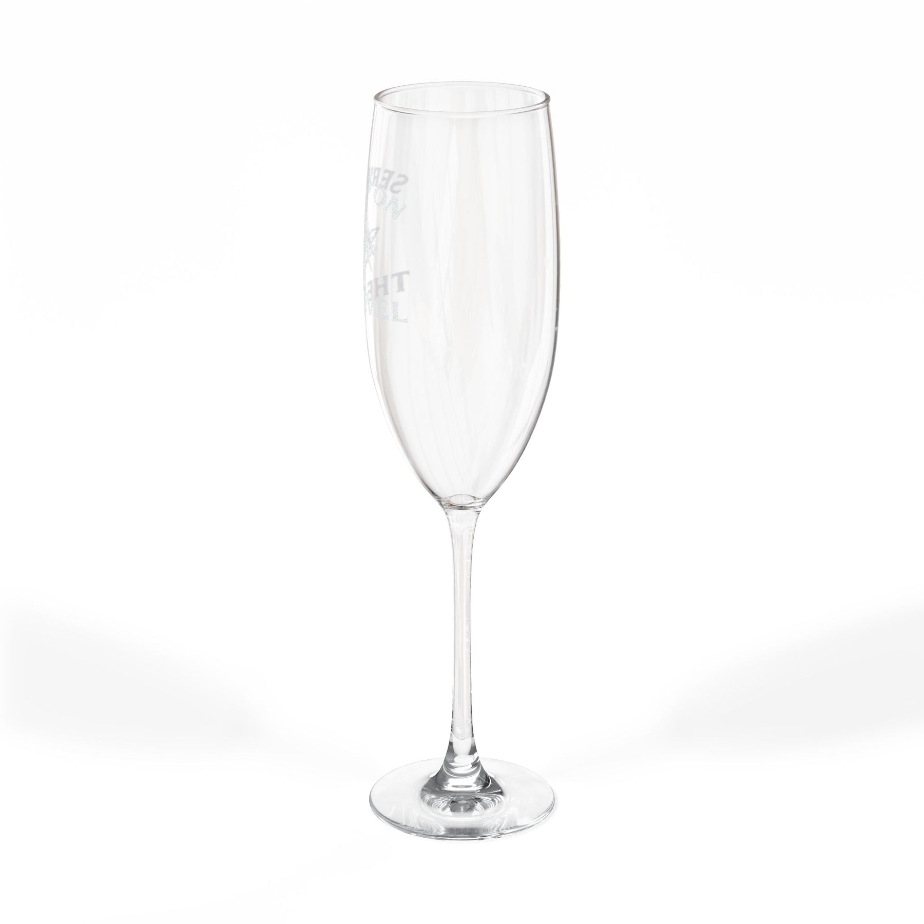 Master Mason Blue Lodge Champagne Flute - Served On The Level Square & Compass G - Bricks Masons