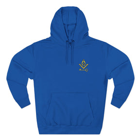 International Masons Hoodie - Front Stitch Design - Bricks Masons