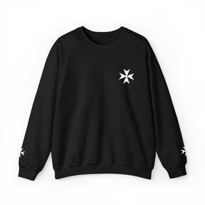 Order of Saint Lazarus Sweatshirt - Crewneck Signature Stitch Design - Bricks Masons
