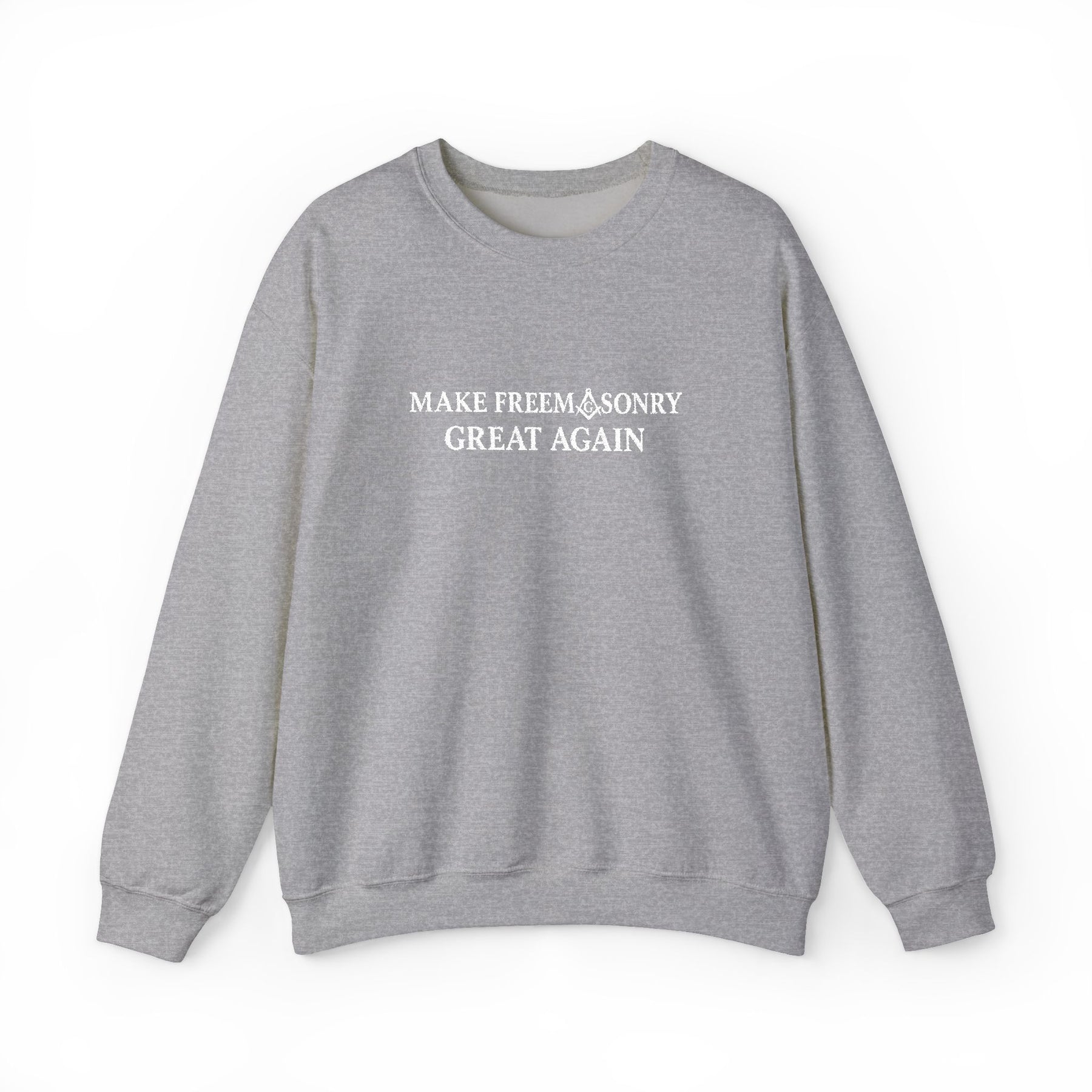 Master Mason Blue Lodge Sweatshirt - Make Freemasonry Great Again - Bricks Masons