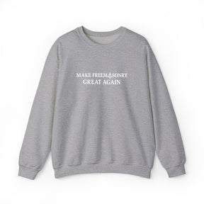 Master Mason Blue Lodge Sweatshirt - Make Freemasonry Great Again - Bricks Masons
