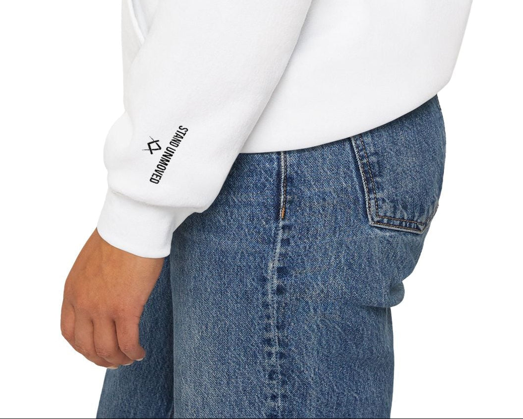 Entered Apprentice Blue Lodge Hoodie - Fortitude Front & Sleeves Embroidery - Bricks Masons