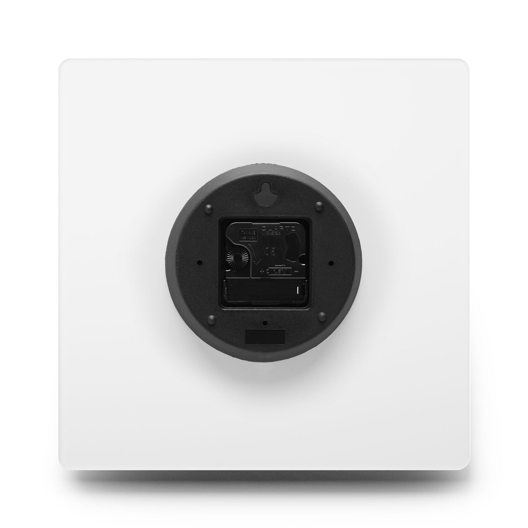 Master Mason Blue Lodge Clock - Golden Square & Compass G on Acrylic Square Shape - Bricks Masons