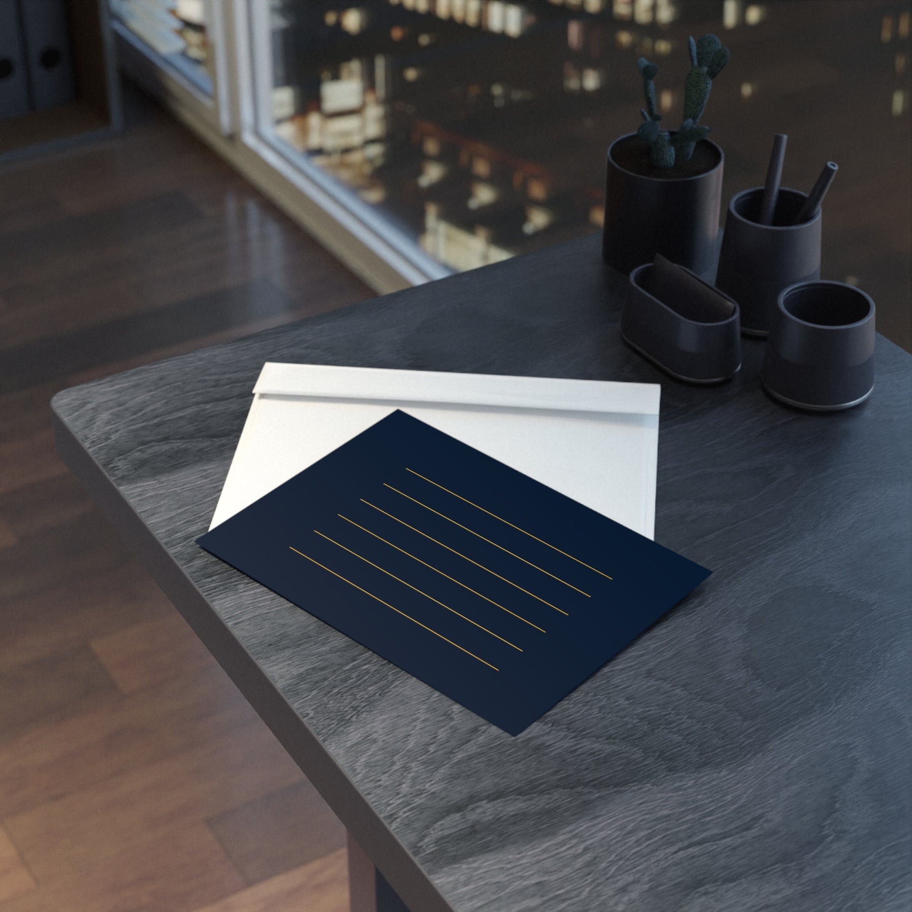 Master Mason Blue Lodge Greeting Card -  (Two-sided print) - Bricks Masons