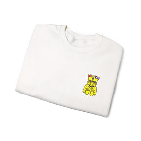 Royal Order of Jesters Sweatshirt - Crewneck Embroidered Front Motif - Bricks Masons