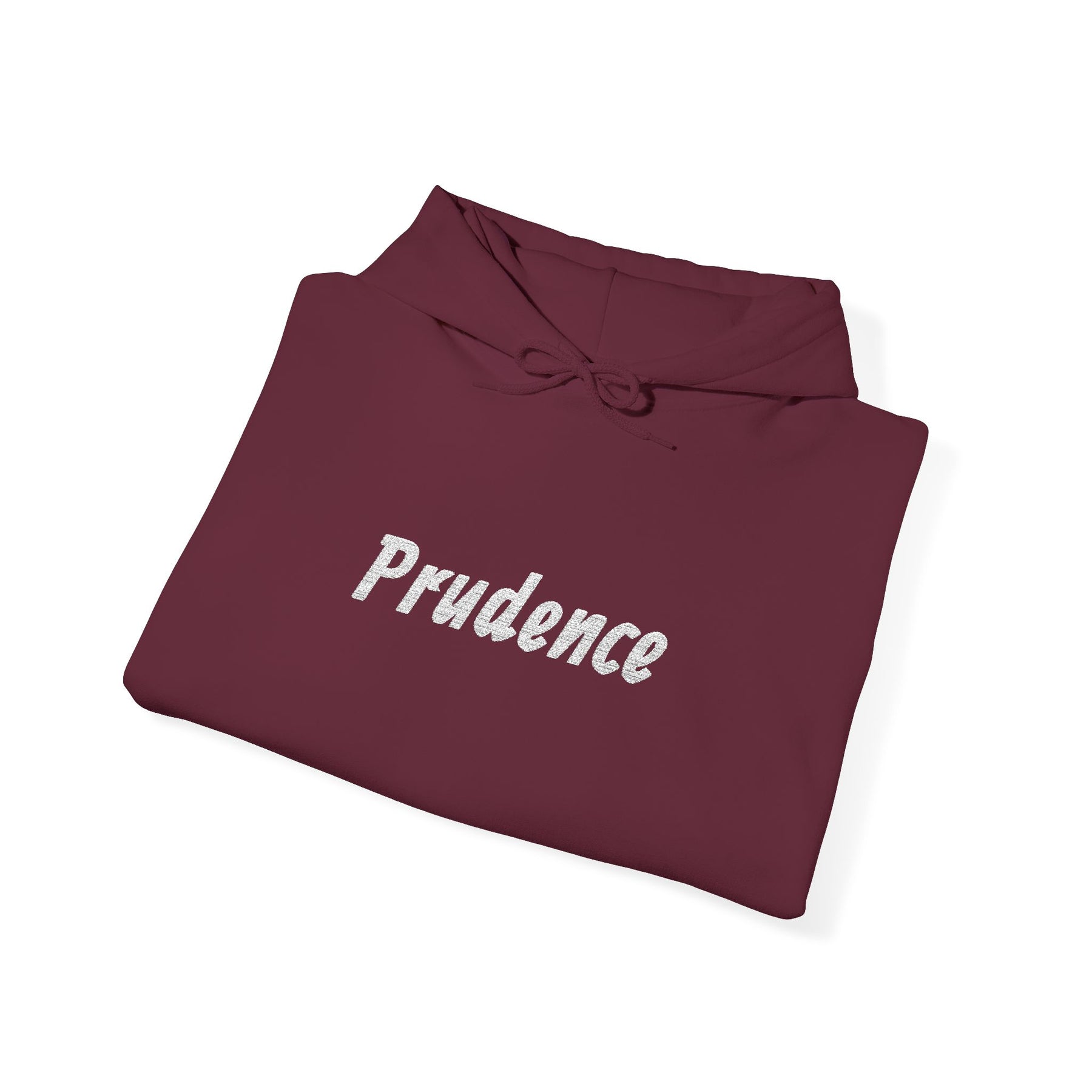 Entered Apprentice Blue Lodge Hoodie - Prudence Front & Sleeves Embroidery Detailing - Bricks Masons
