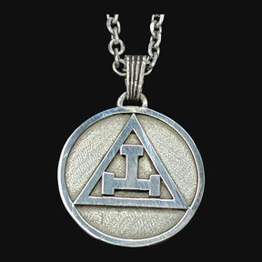 Royal Masonic Arch Pendant 4 x 3 cm in 12g Silver Art 302 - Bricks Masons