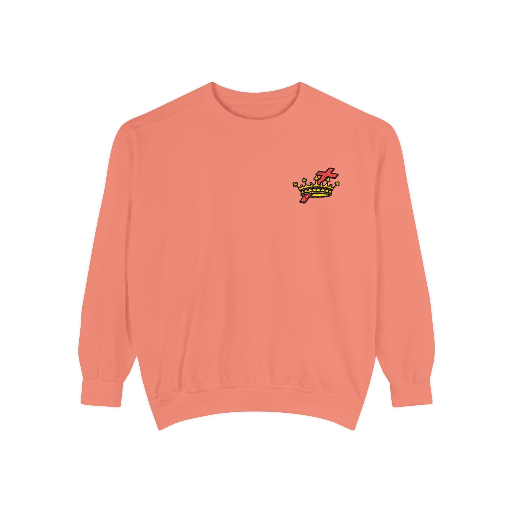 Lady Knights HoTC Sweatshirt - Embroidered Emblem Crewneck Apparel - Bricks Masons