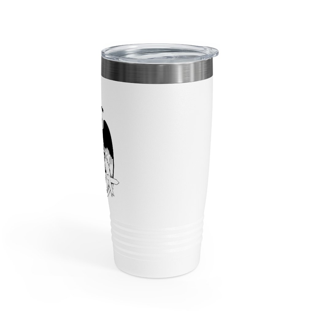 32nd Degree Scottish Rite Ringneck Tumbler - Wings Down Various Colors - Bricks Masons