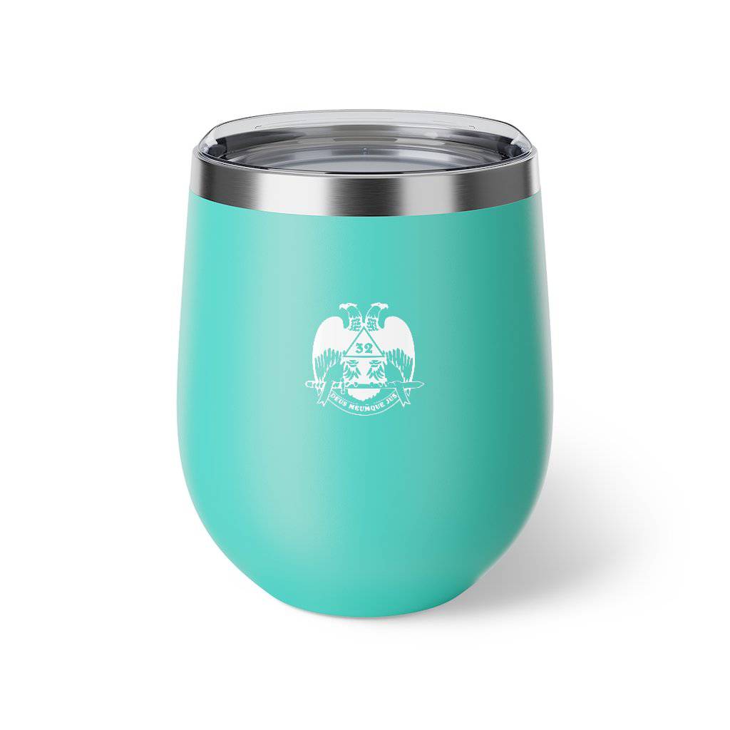 32nd Degree Scottish Rite Vacuum Cup - Wings Down Various Colors - Bricks Masons