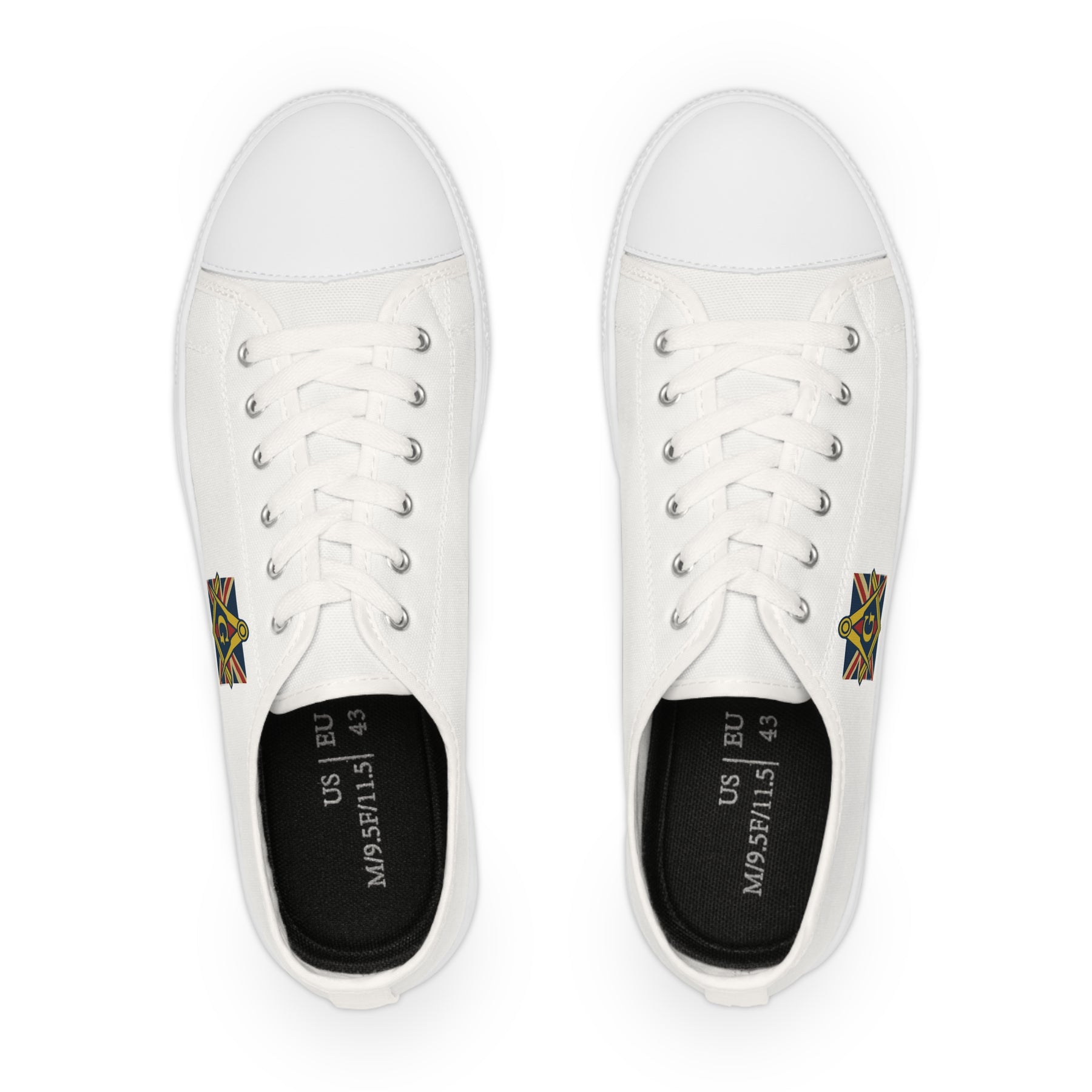 Master Mason Craft Sneaker - Low Top Sneaker Black & White S&C G - Bricks Masons