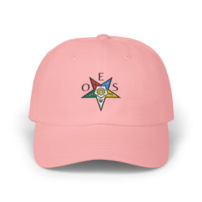 OES Baseball Cap - Various Colors Embroidery OES Emblem Pointing Down - Bricks Masons
