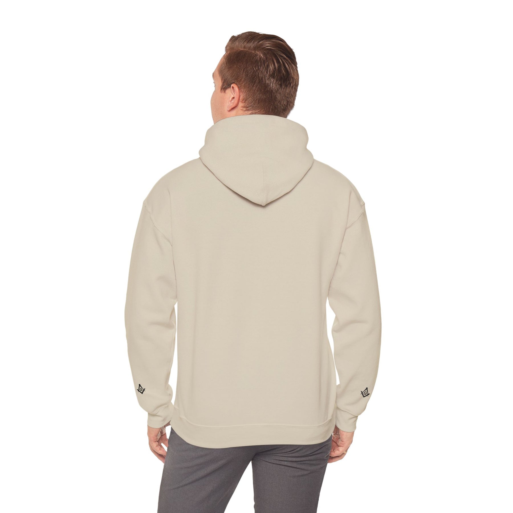 Master Mason Blue Lodge Hoodie - Humility Takes Strength - Bricks Masons