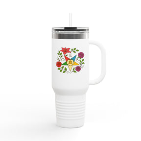 OES Ringneck Tumbler - Eastern Garden Design - Bricks Masons