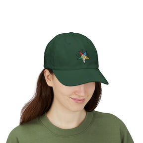 OES Baseball Cap - Various Colors Embroidery OES Emblem Pointing Down - Bricks Masons